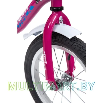 Детский велосипед Novatrack Neptun 143NEPTUN.PN9 (розовый/белый, 2019) картинка 6